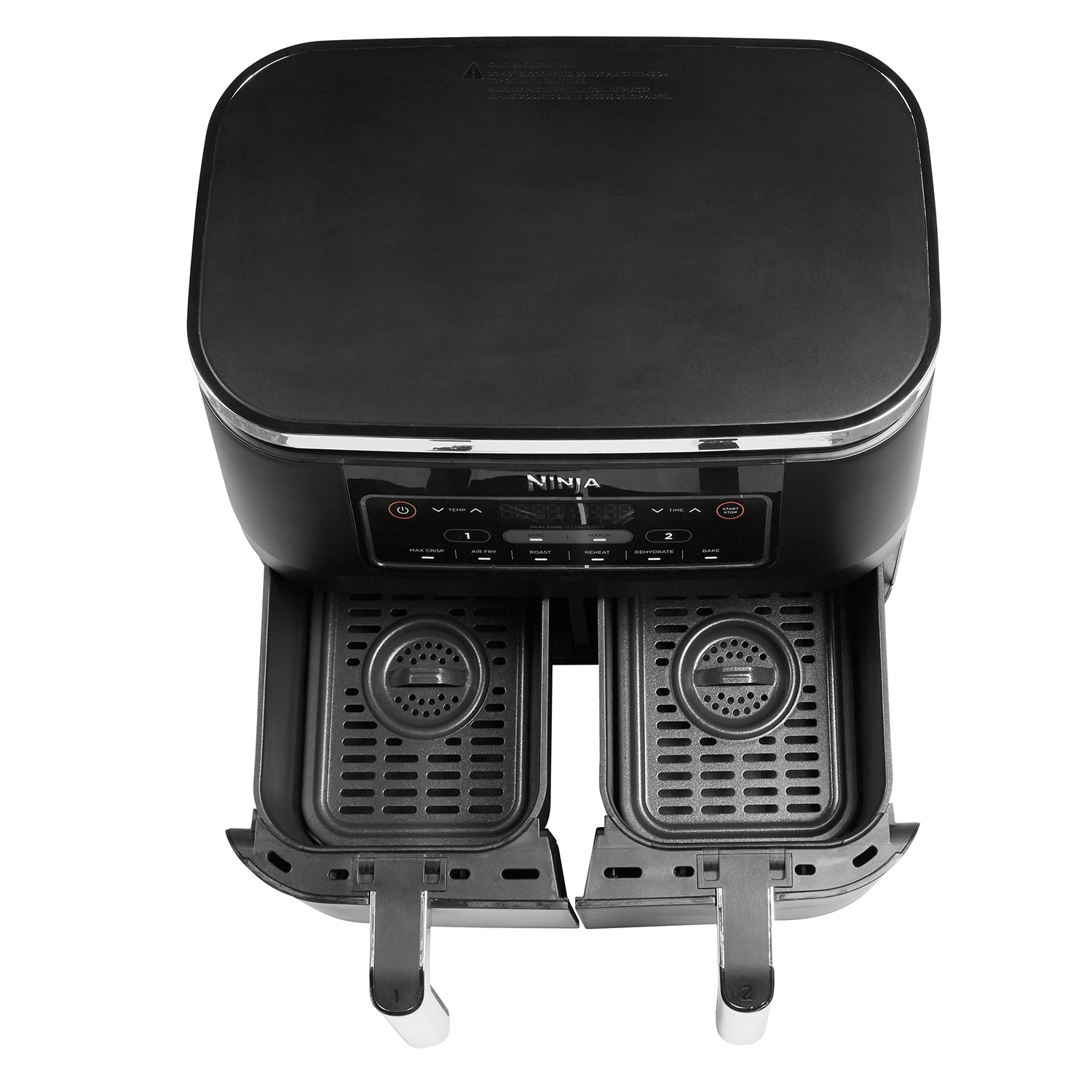 Ninja Foodi AF300UK 7.6L Dual Zone Air Fryer and Dehydrator Black Fivestar Services Euronics